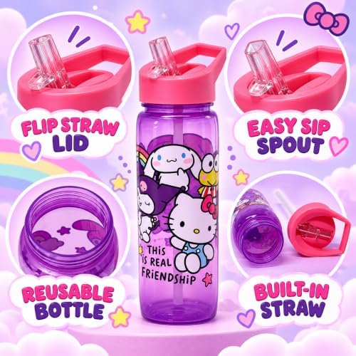 Hello Kitty Kids Water Bottle 600ml
