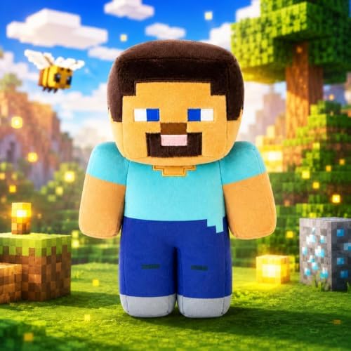 Minecraft Steve Licensed Plush Kids Toy