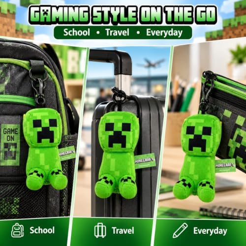 Creeper Kids Licensed 3D Plush Clip On Keyring