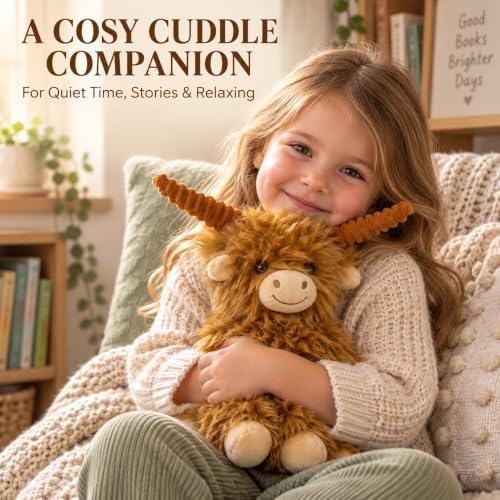 Highland Cow Teddy 30cm