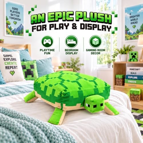 Minecraft Turtle Licensed Plush Kids Toy