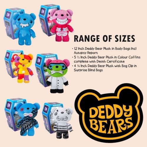 Gutsybear Halloween Plush Deddy Bears Coffin - 30cm Series 3