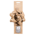 Silver Curly Paper Ribbon & Bow Set (12cm)