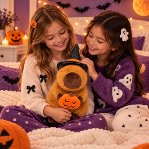Halloween Capybara Plush Pumpkin Toy