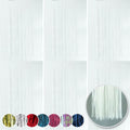 6Pk Christmas Foil Lametta 50cm - White