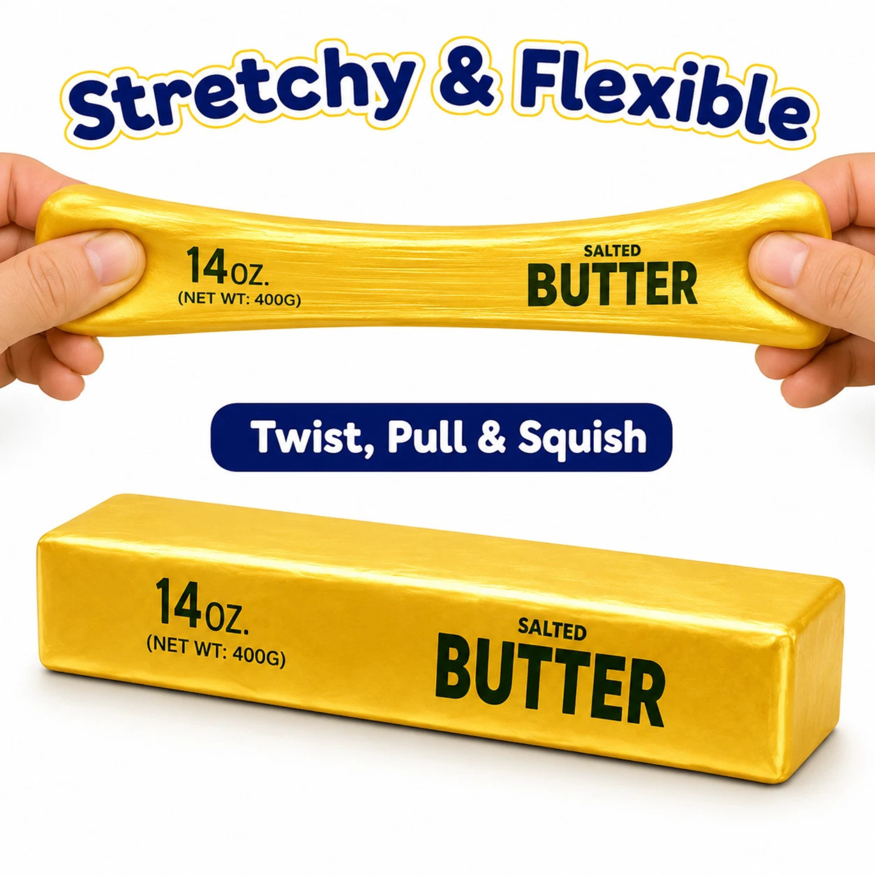 Squishy Butter Stick Slow Rising Sensory Toy