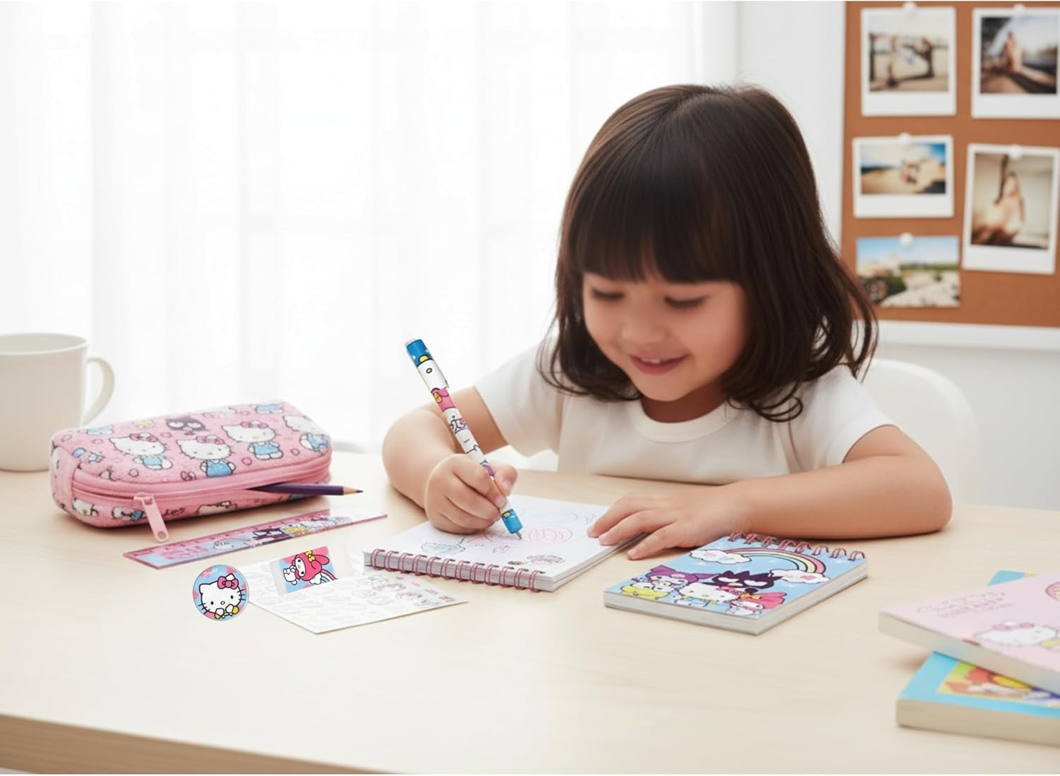 5PCs School Stationery Set - Assorted