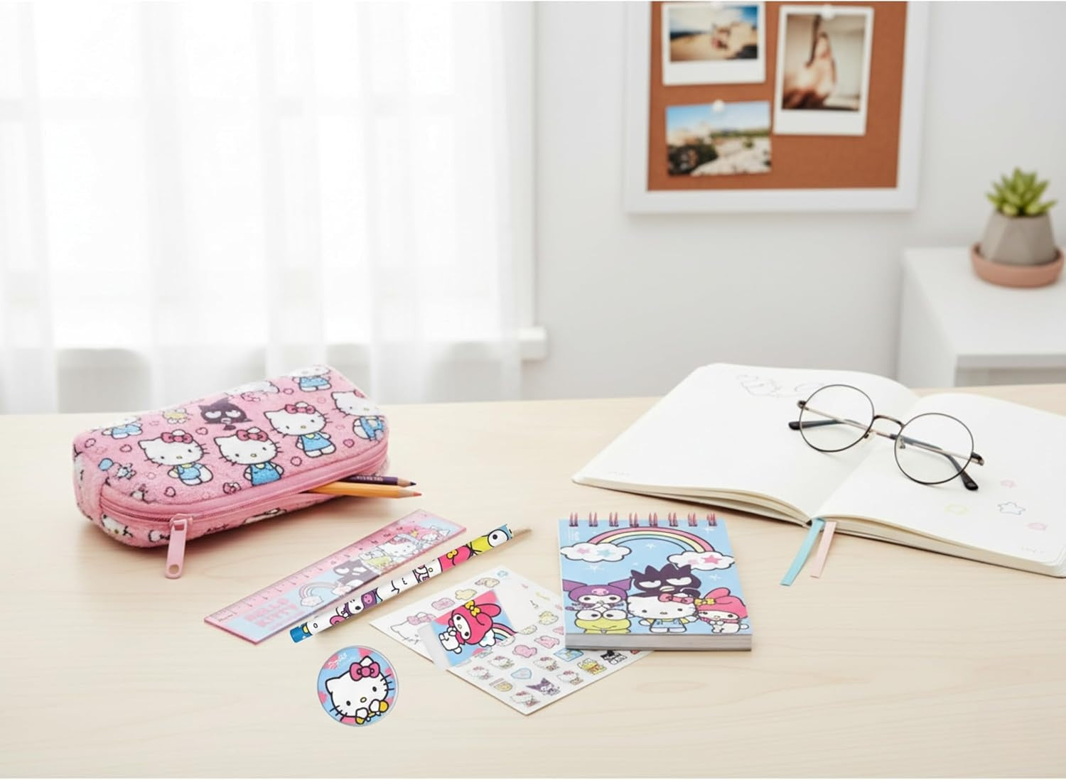 5PCs School Stationery Set - Assorted
