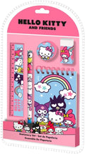 Hello Kitty Kids Licensed 5 Piece Stationery Set