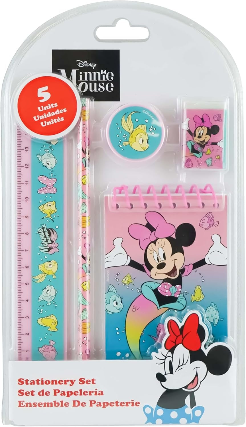 5PCs School Stationery Set - Assorted