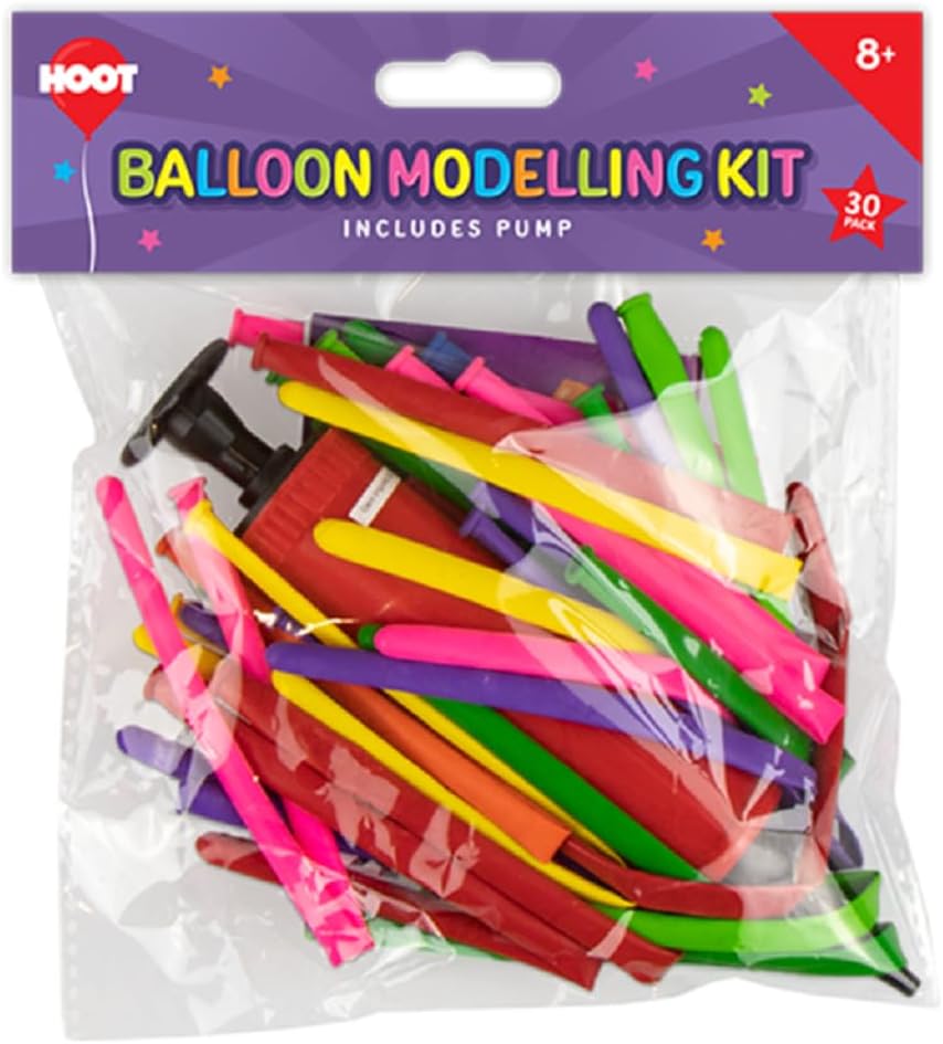 Random Modelling Balloons Pump Included 30Pcs