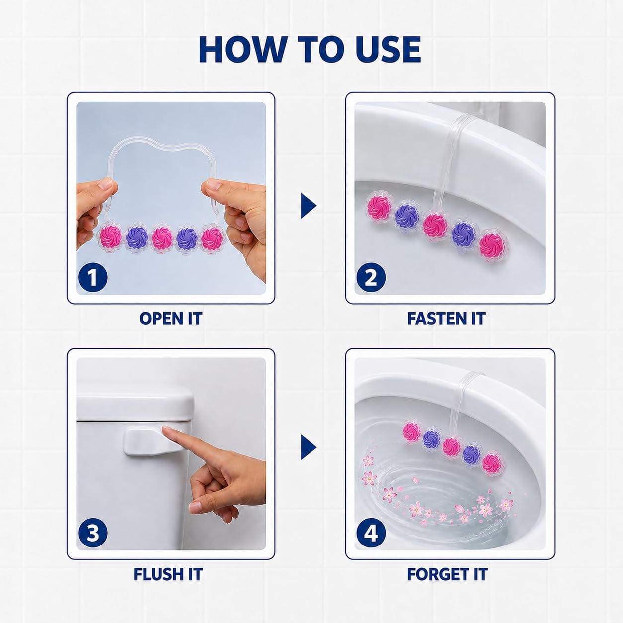 Toilet Rim Block Cleaner Fragrance