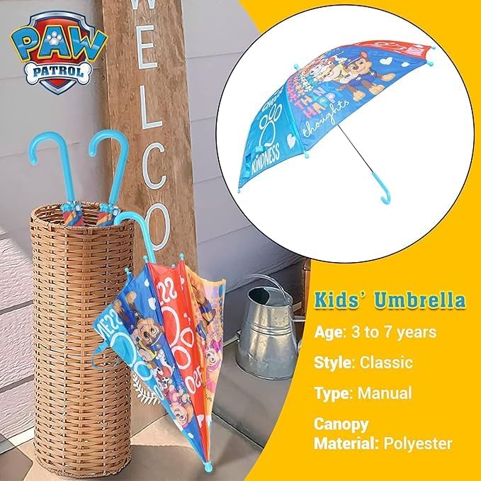 PAW Patrol Kids Licensed Classic Umbrella 70cm – view 4