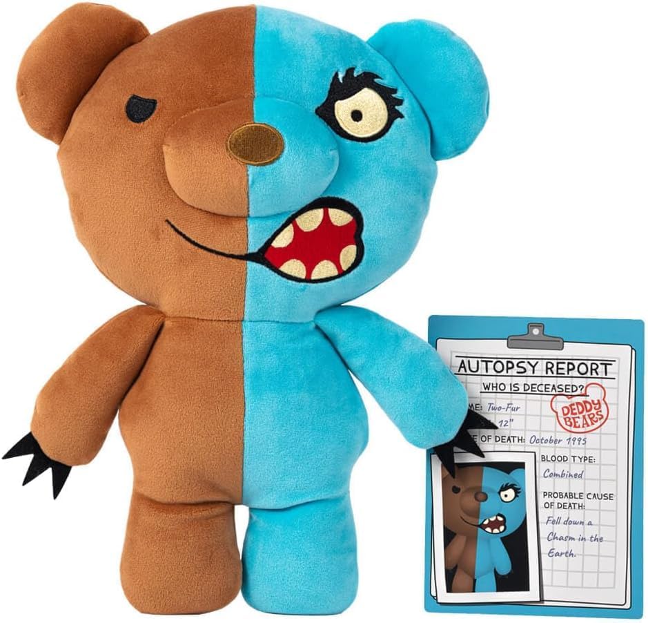 Two-Fur Halloween Plush Deddy Bears Zip Body Bag - 30cm Series 2