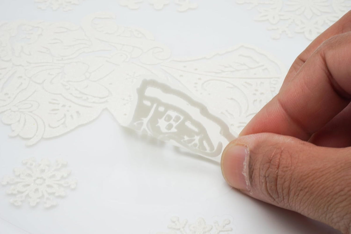Christmas Festive Reuseable Window Stickers