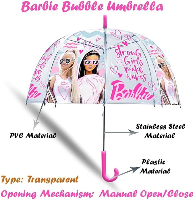 TRANSPARENT BELL UMBRELLA
