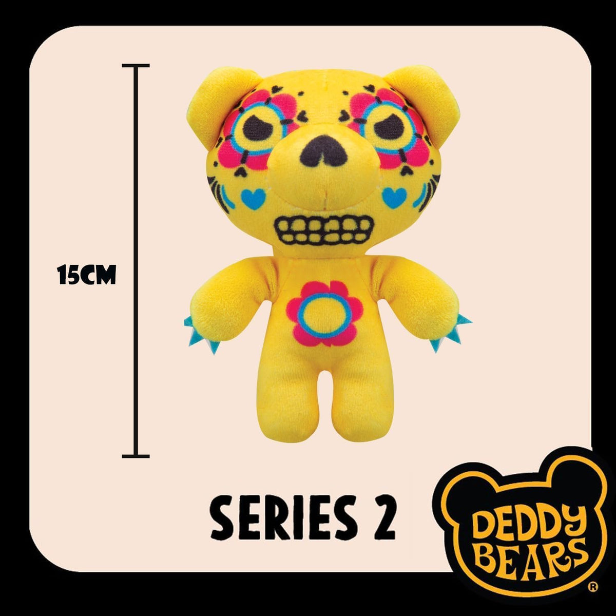 Muertobear Halloween Plush Deddy Bears Coffin - 15cm Series 2