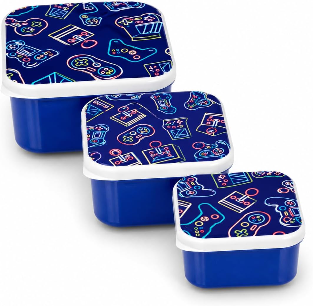 3pc School Kids Lunch Box Set