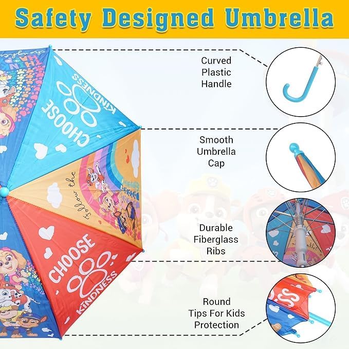 PAW Patrol Kids Licensed Classic Umbrella 70cm – view 5