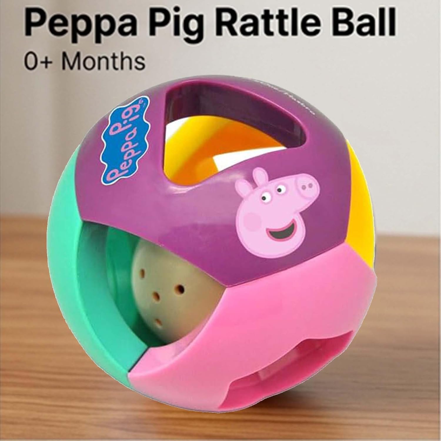 Baby Rattle Ball Sensory Toy 10cm