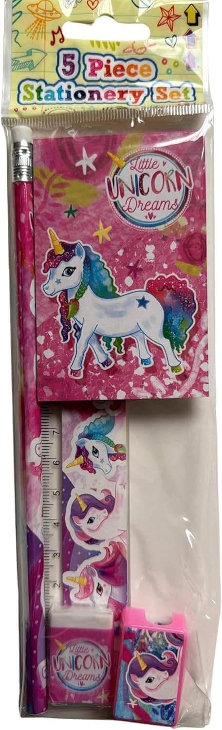 5Pcs School Stationery Set
