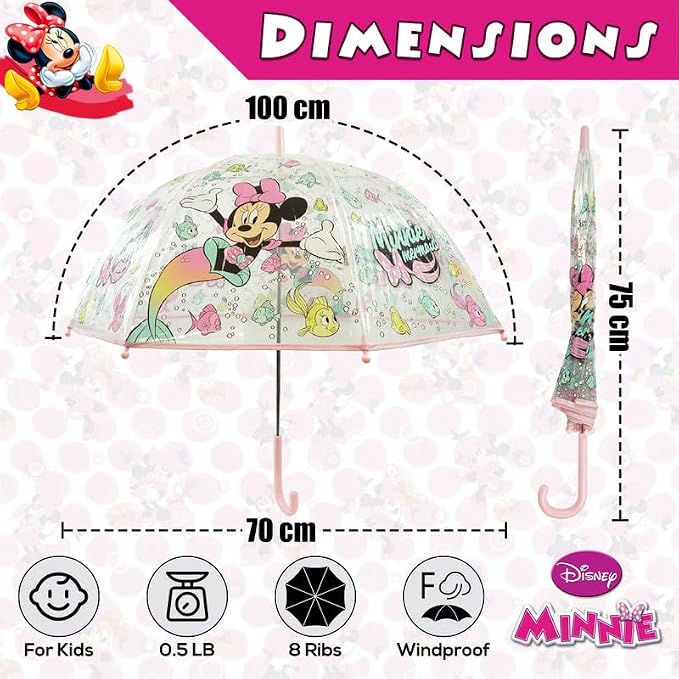 TRANSPARENT BELL UMBRELLA