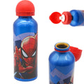 Spider-Man Kids Licensed Aluminium Water Bottle 500ml - Blue