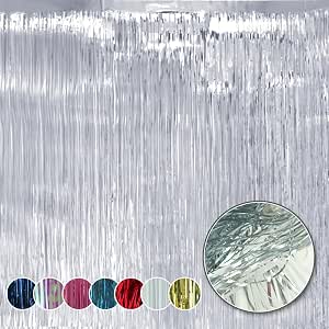Lametta Tinsel Curtain for Christmas Decorations 50cm