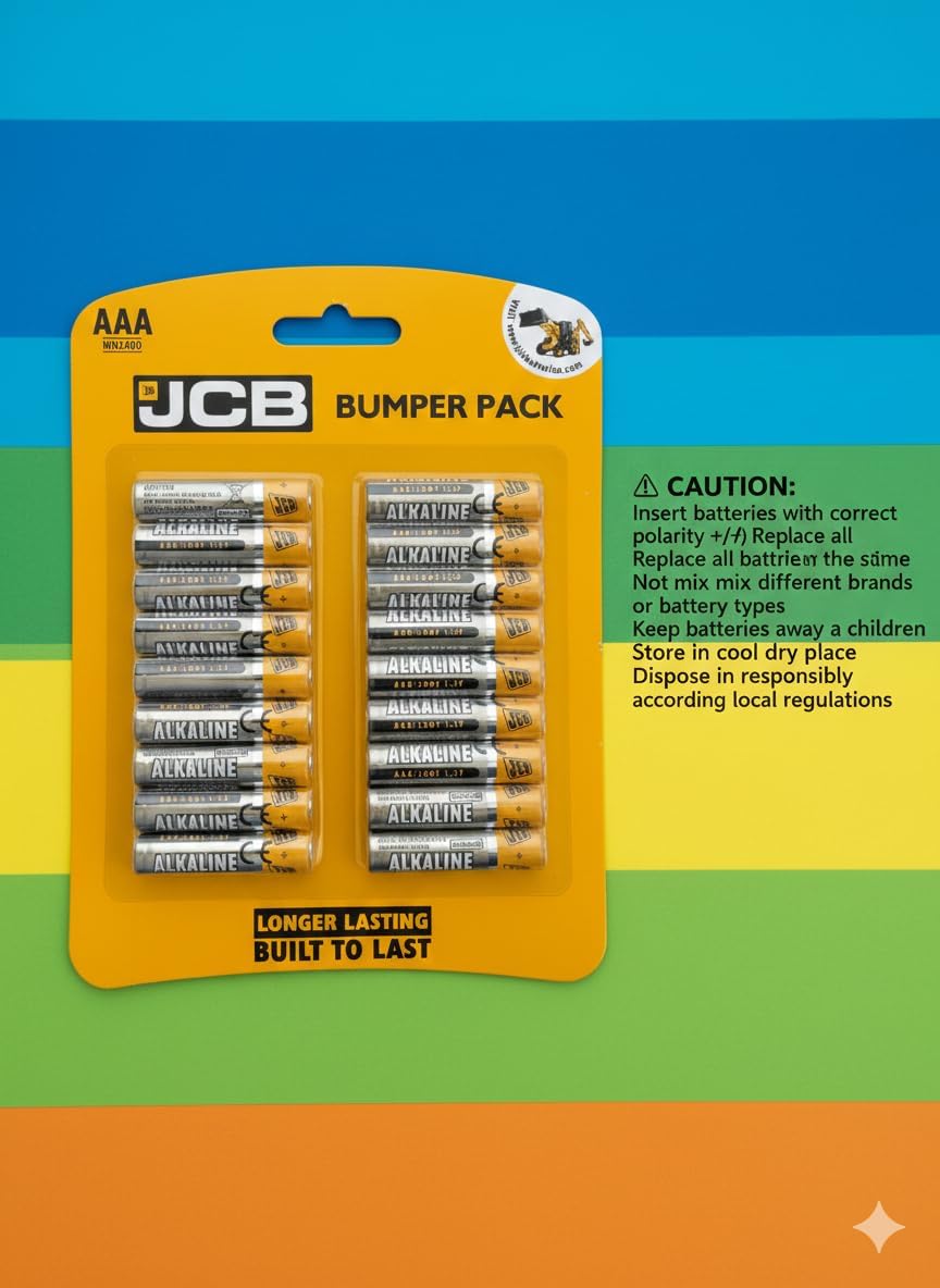 18Pk LR03/AAA Alkaline Batteries