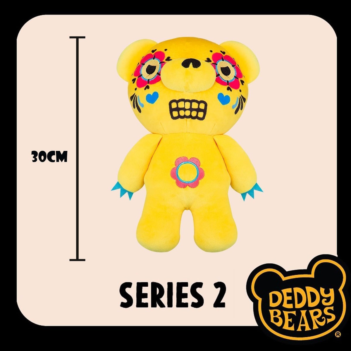 Muertobear Halloween Plush Deddy Bears Zip Body Bag - 30cm Series 2