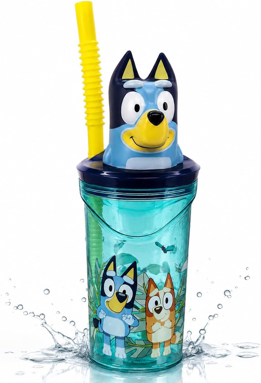 3D Figurine Bluey Tumbler - 360ml