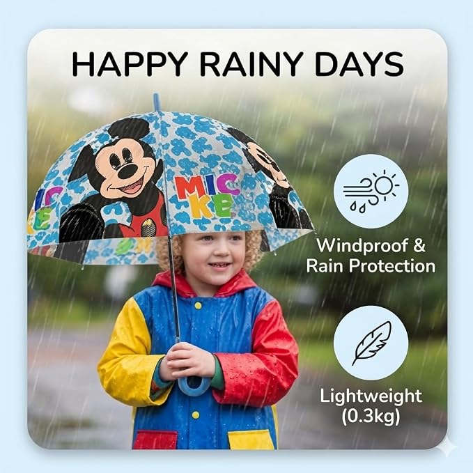 TRANSPARENT BELL UMBRELLA