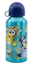 Aluminium Water Bottle 400ml - Bluey