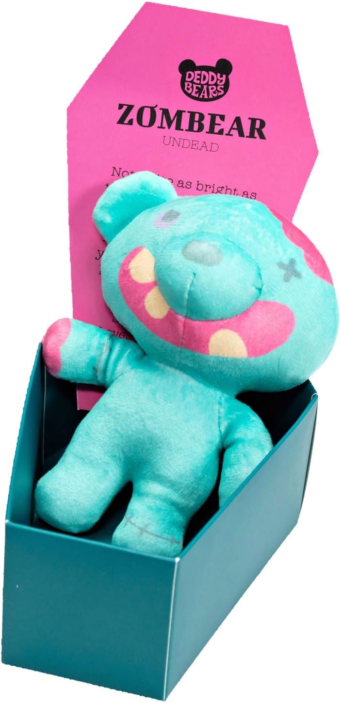 Zombear Halloween Plush Deddy Bears Coffin 15cm