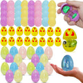 Iridescent Eggs with Chick Eggs & Pastel Egg