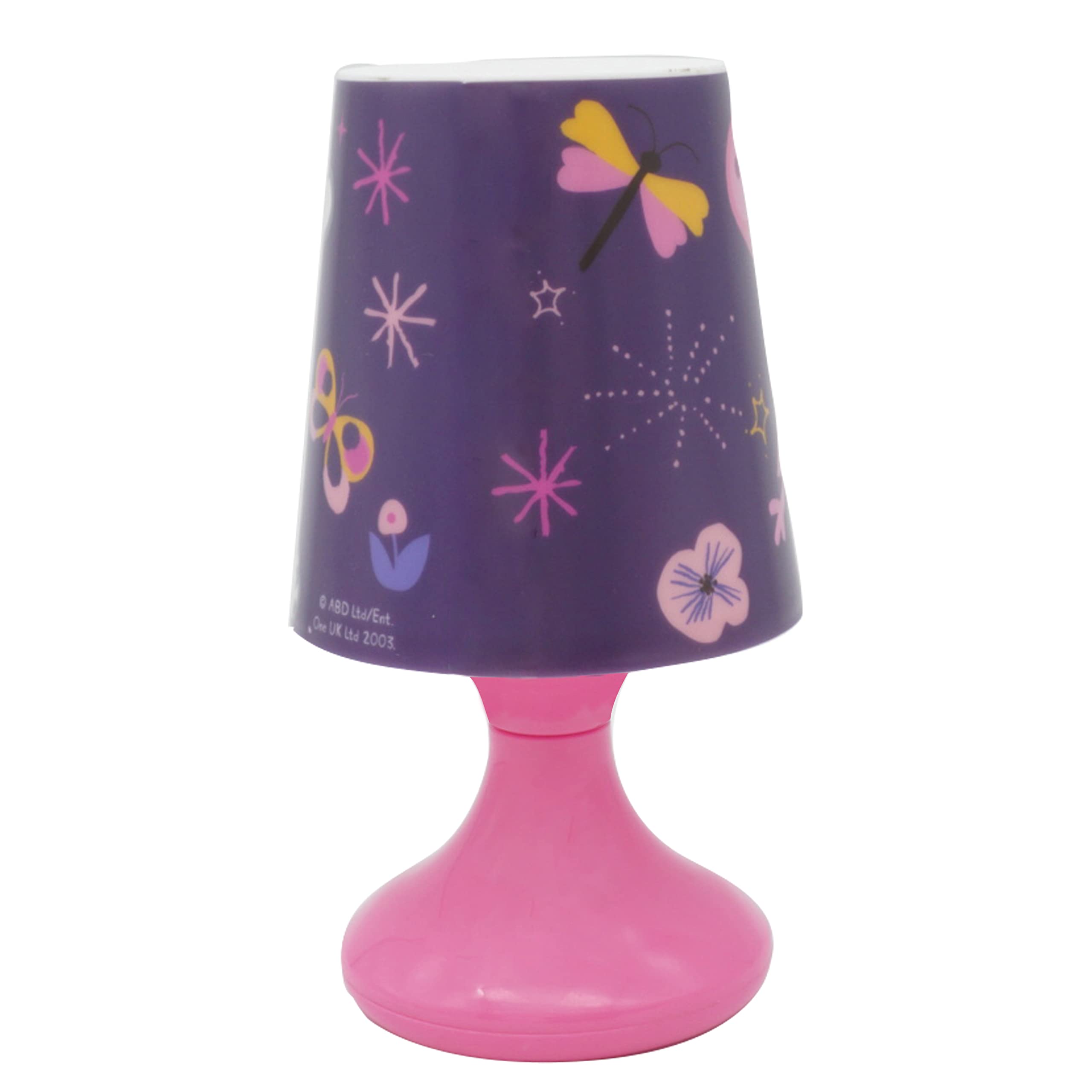 Table Lamp Battery Powered Bedside Lamp for Kids