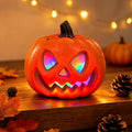 Halloween Pumpkin LED Light Up Decoration 20cm