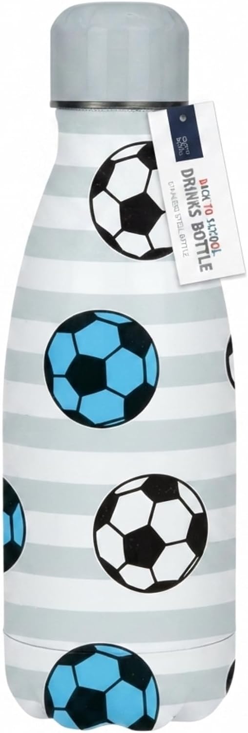 350ml Boys Insulated Metal Water Bottle