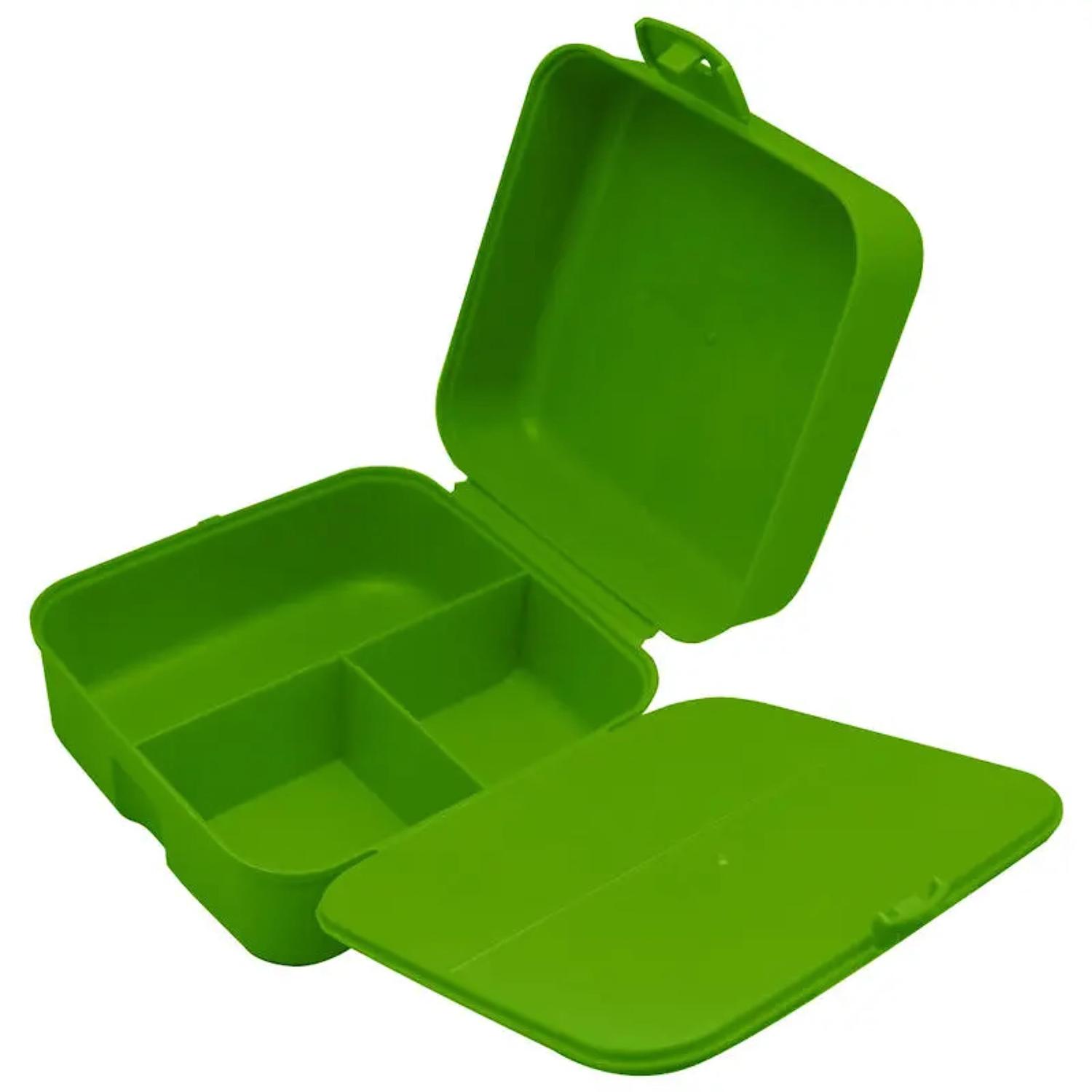 Kids BPA Free Plastic Lunch Box with Cutlery - Assorted