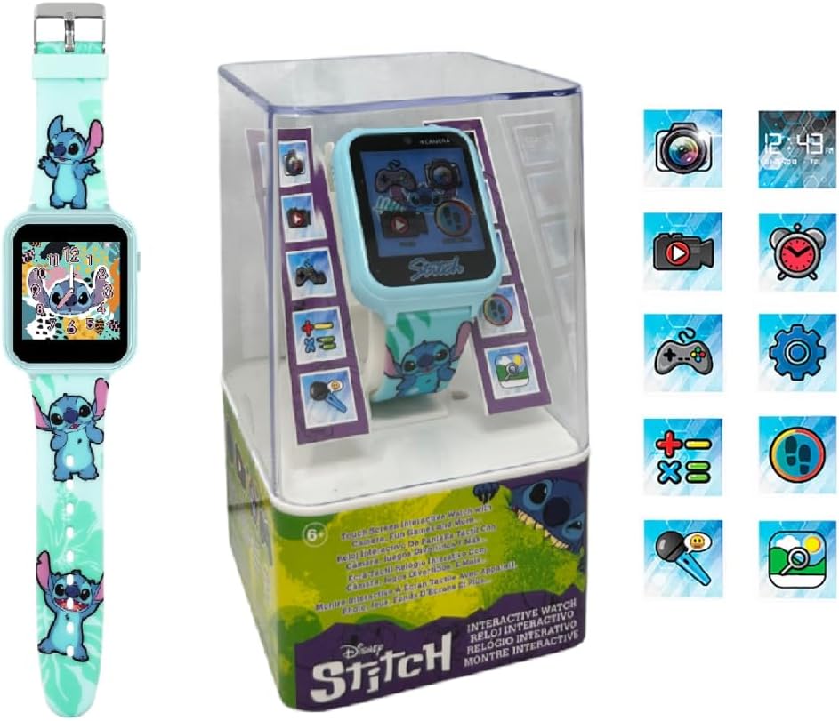 Disney Stitch Kids Interactive Smart Watch - 22cm