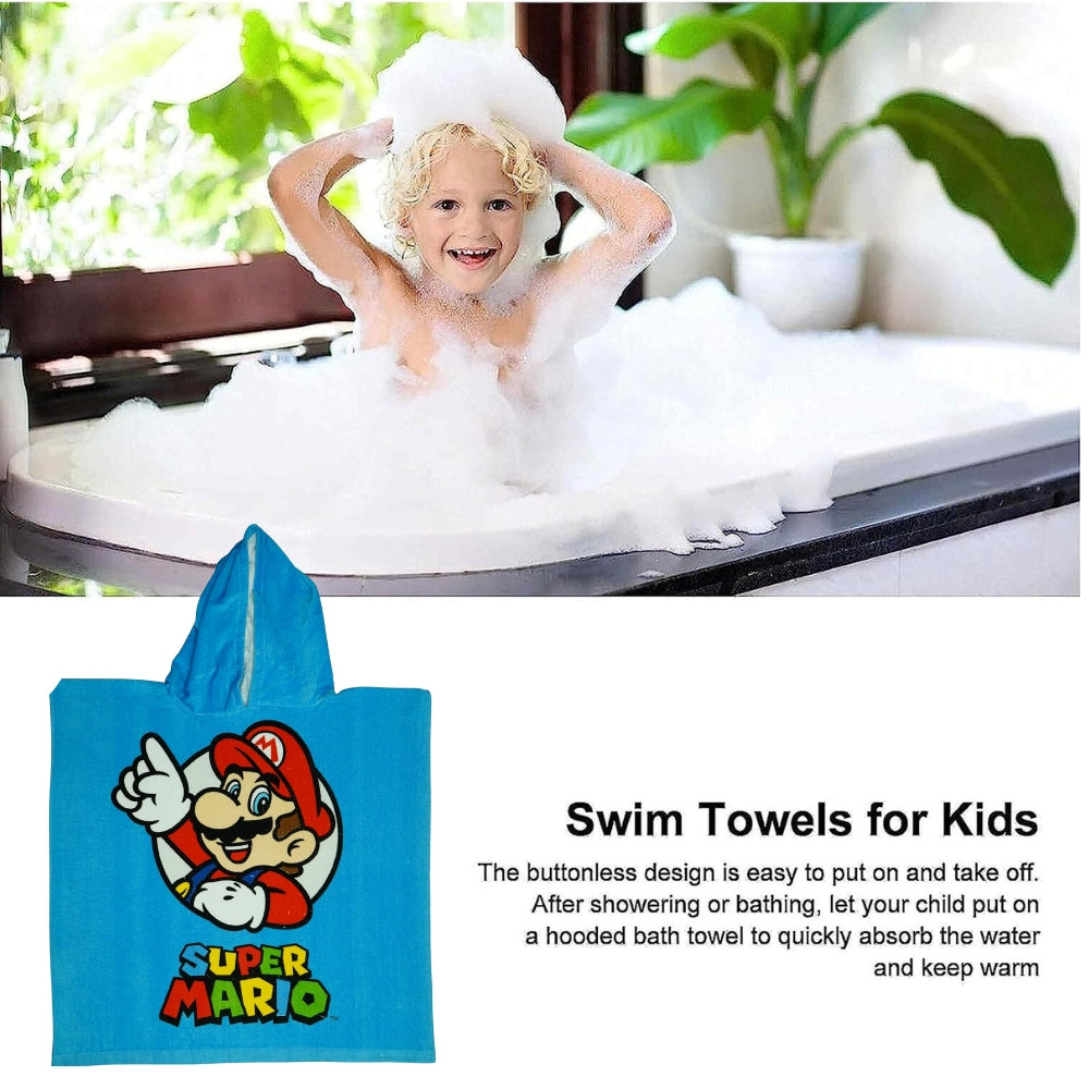 Super Mario Cotton Poncho