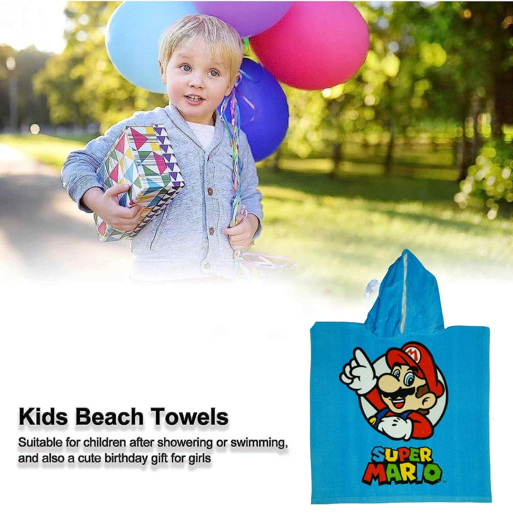 Super Mario Cotton Poncho