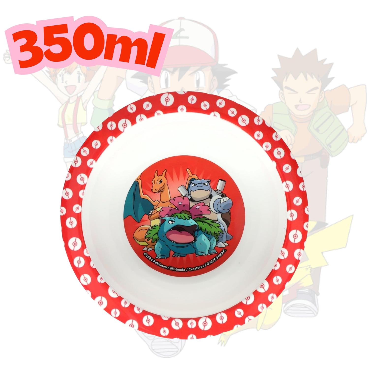 Kids 17cm Bowl BPA-Free Plastic Snack & Cereal Bowl 350ml Dishwasher Safe
