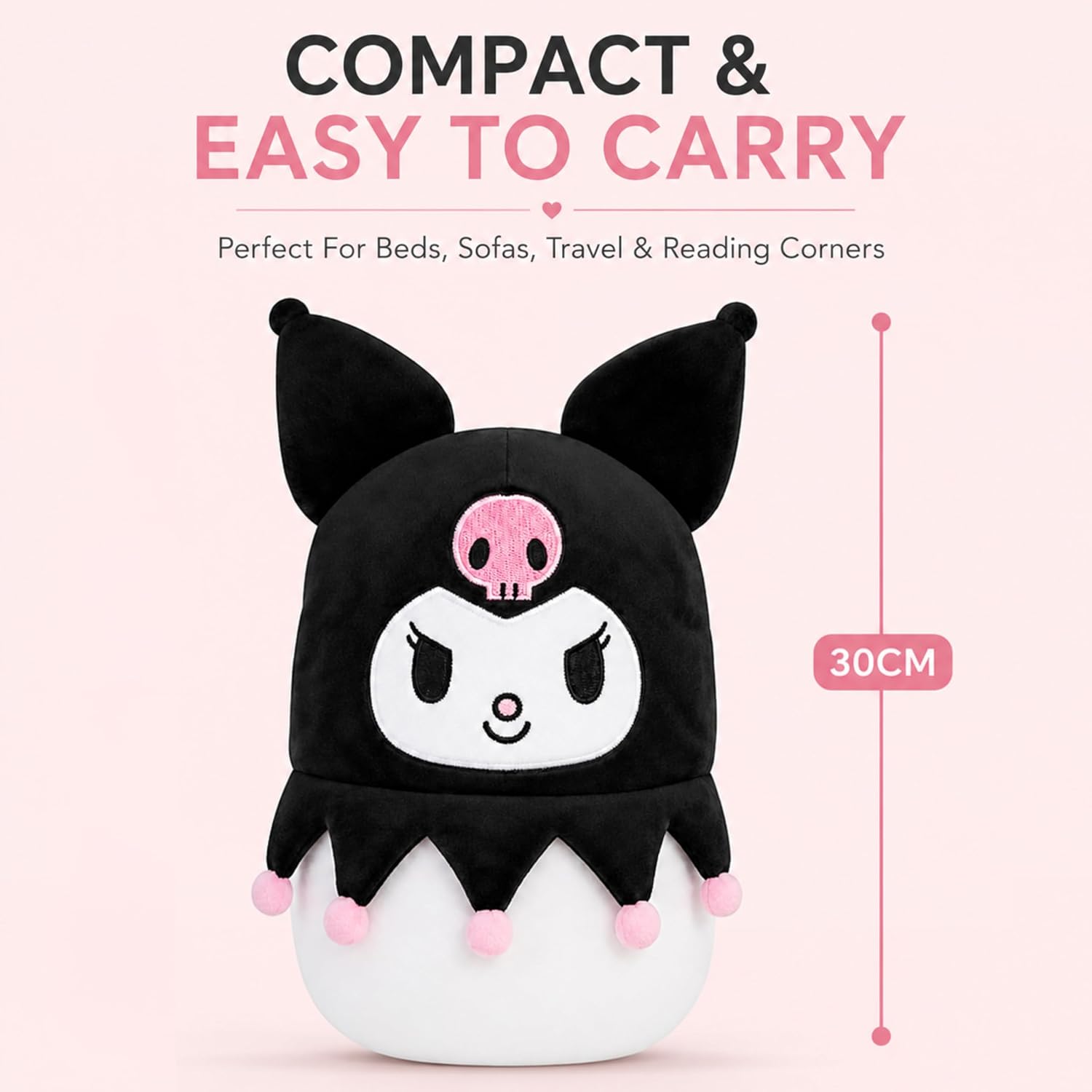 Oval Soft Plush Pillows