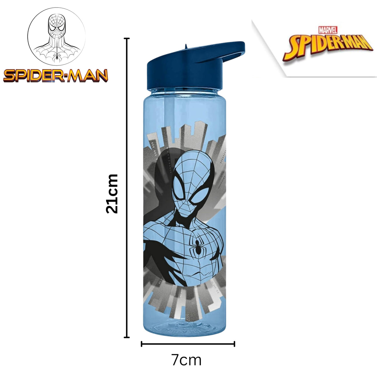 Disney Stitch Kids Licensed 600ML Plastic Drinking Bottle – view 4