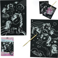 Unicorn Scratch Art Set 9 Pieces