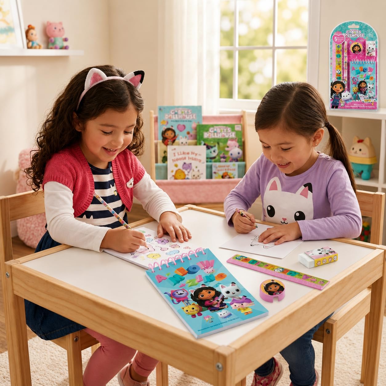5PCs School Stationery Set - Assorted