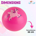 66cm Random Kids Inflatable Football