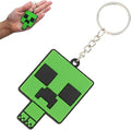 Creeper Keyring Kids Licensed Minecraft PVC Keyring - Random Design