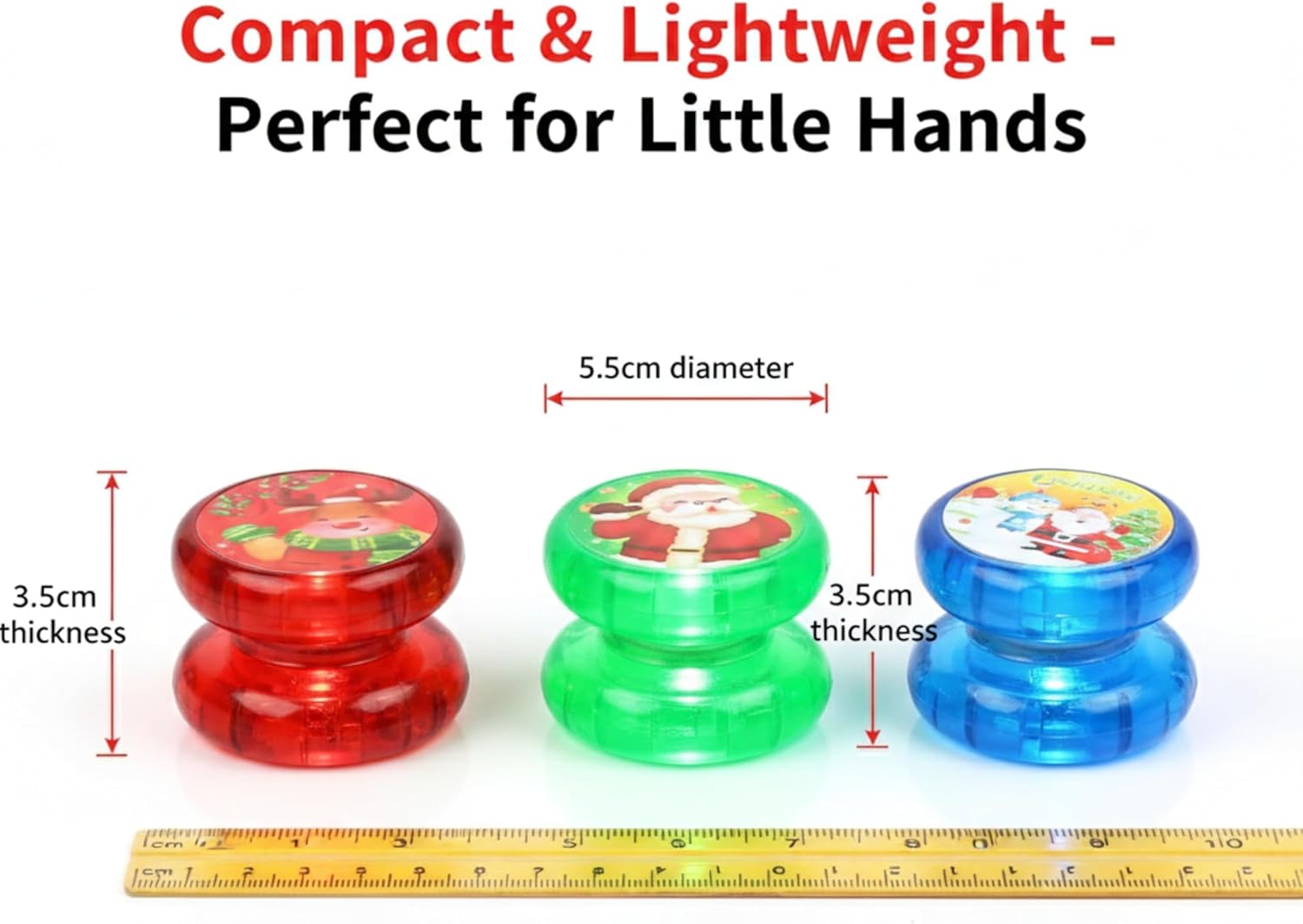 LED Light Up YoYo 5.5cm Random